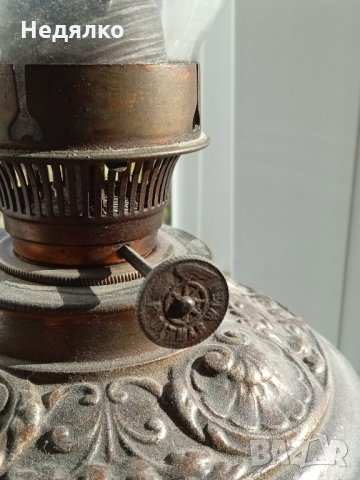 R.Ditmar.A.G.Wien,1890,Перфектна,оригинална,газена,лампа, снимка 7 - Антикварни и старинни предмети - 34349928