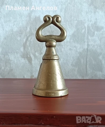 Античен месингов(бронзов) гасач на свещи. 