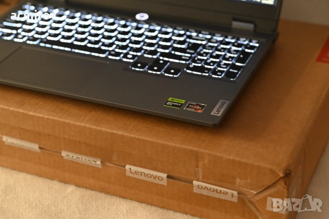 Lenovo LOQ Ryzen 7 7435HS, 15.6" Full HD, IPS, 144Hz, 16GB DDR5, 512GB SSD, RTX 4050, снимка 3 - Лаптопи за игри - 53497166