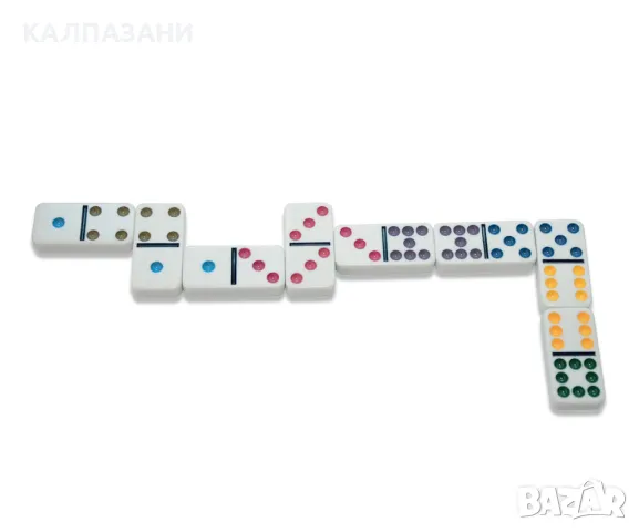 Домино Делукс Double 9 Норис 606108003, снимка 2 - Игри и пъзели - 48874732
