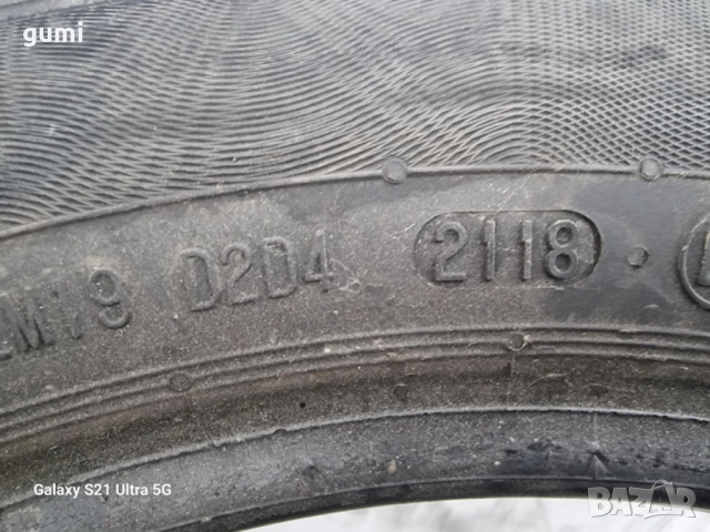 4бр зимни гуми 195/55/16 CONTINENTAL L03979, снимка 5 - Гуми и джанти - 51829986