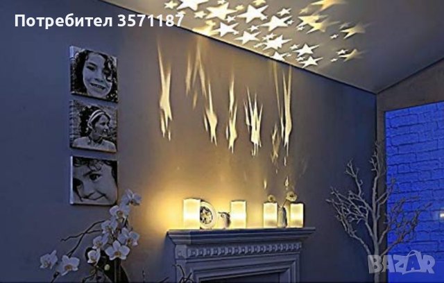 Прожектираща восъчна свещ с дистанционно, снимка 5 - Други - 41840213