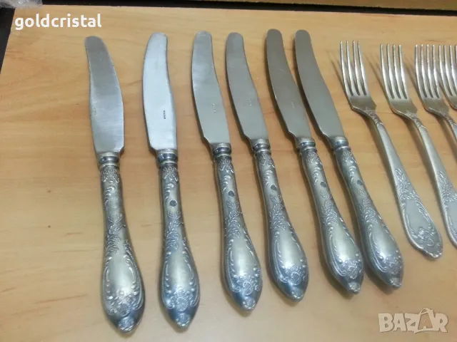 стари руски прибори за хранене вилици и ножове мнц, снимка 11 - Антикварни и старинни предмети - 49819007