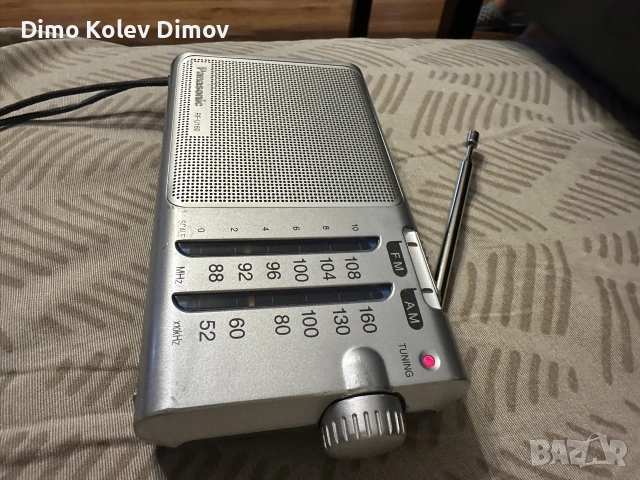 Panasonic RF U160 Радио, Транзистор. Идва с чисто нови батерии, снимка 5 - Радиокасетофони, транзистори - 55971332