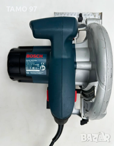 BOSCH GKS 190 - Ръчен циркуляр 1400W 190mm перфектен!, снимка 3 - Триони и циркуляри - 53368234