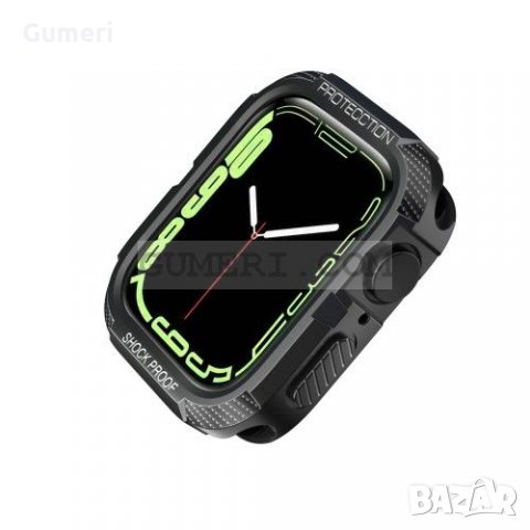 Apple Watch Series 7 41mm - Силиконов калъф, снимка 5 - Аксесоари за Apple - 35929515
