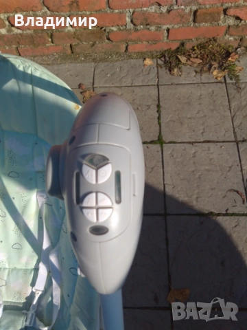 Бебешка люлка-шезлонг музикална, снимка 3 - Детски люлки - 52918462