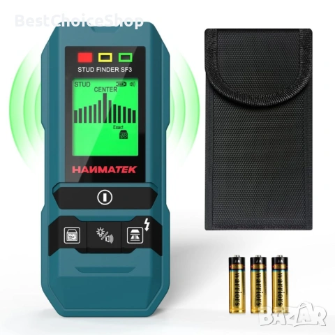 HANMATEK SF3 стенен детектор за греди многофункционален за дърво/метали/кабели, снимка 2 - Друга електроника - 53144011