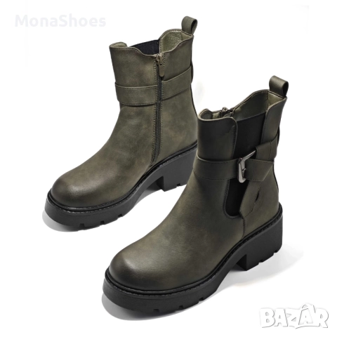 Дамски боти  код 04015, снимка 4 - Дамски боти - 51819900