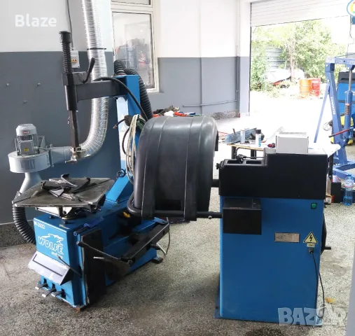 Продава Комплект Машини за Гуми WOLFE - Баланс W-520 + Демонтаж W-2022!!!, снимка 2 - Други машини и части - 55904602