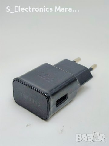 Оригинално зарядно Samsung Adaptive Fast Charge (черен, мат), снимка 1 - Оригинални зарядни - 41282479