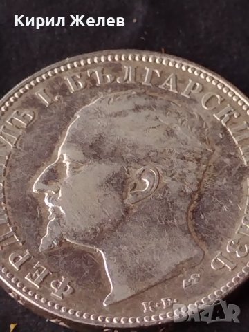 Сребърна монета 2 лева 1894г. КНЯЖЕСТВО БЪЛГАРИЯ ФЕРДИНАНД ПЪРВИ ЗА КОЛЕКЦИОНЕРИ 38576, снимка 10 - Нумизматика и бонистика - 41535314