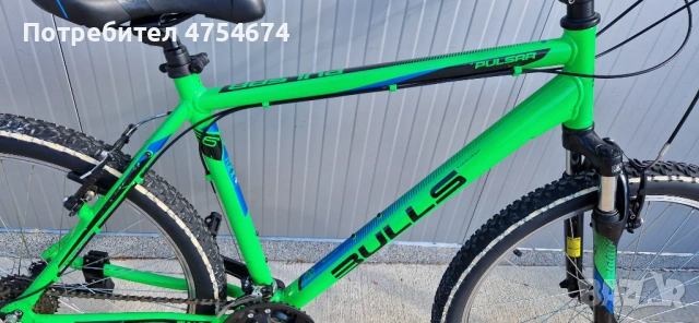 Алуминиев велосипед BULLS колело 26", снимка 4 - Велосипеди - 53780879