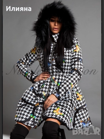 Зимно яке Nicolle Collection , снимка 4 - Якета - 51772074