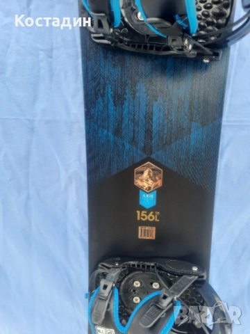 Сноуборд NIDECKER AXIS с автомати 156см.  , снимка 5 - Зимни спортове - 52466768