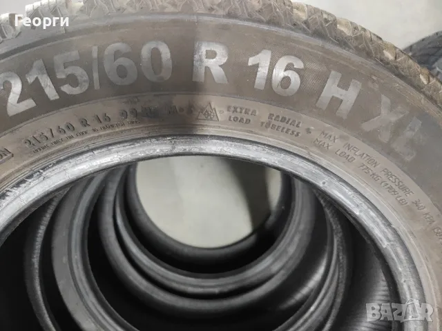 2бр.зимни гуми 215/60/16 Semperit, снимка 4 - Гуми и джанти - 49515403