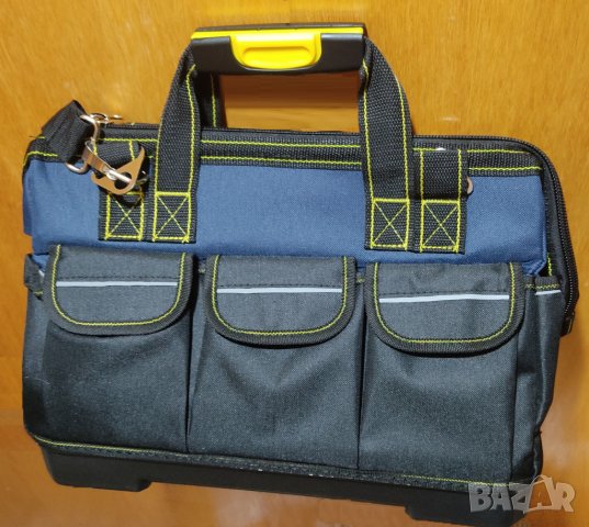 Голяма работна чанта органайзер за инструменти, твърдо дъно, 42см/23см/29см, снимка 2 - Други инструменти - 42705828