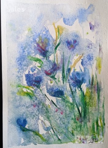 Нови картини акварели , снимка 5 - Декорация за дома - 42077405