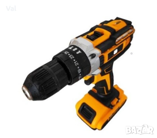 Ударна машина за пробиване и завинтване, 2 батерии 24 V, зарядно устройство, включени 30 аксесоара, снимка 8 - Други инструменти - 53671556