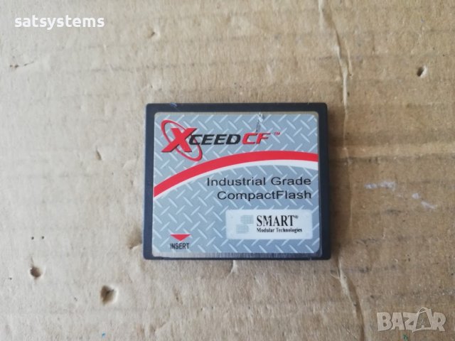 Smart Xceedcf SG9CF256SME1COD 256MB Industrial Grade Compact Flash, снимка 1 - Други - 41067090