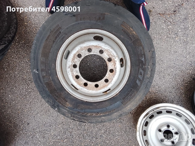 1бр.Тежкотоварна джанта 17.5цола x 6.75 с 10 отвора