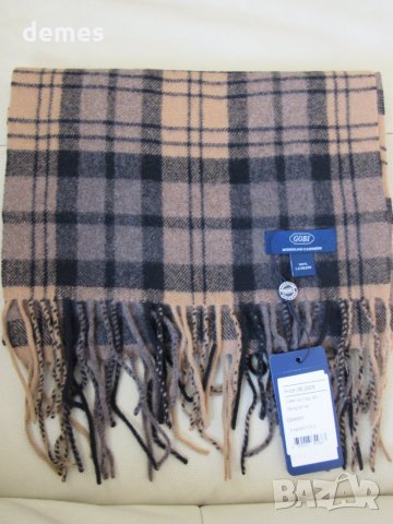 Фин шал 100% кашмир, каре, Монголия, снимка 8 - Шалове - 35796772