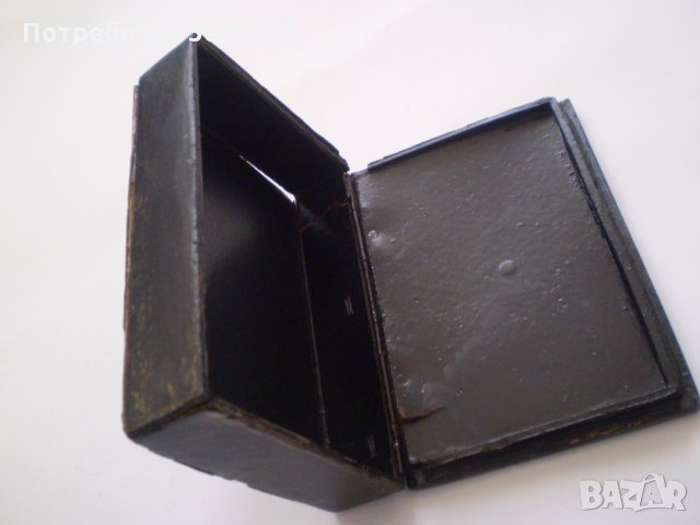 Стара Кутия Папие -маше  Ръчно рисувана, снимка 9 - Антикварни и старинни предмети - 34582246