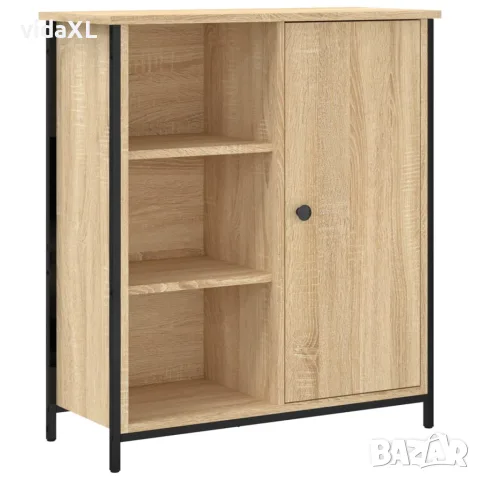 vidaXL Страничен шкаф, дъб сонома, 70x30x80 см, инженерно дърво, снимка 1 - Бюфети - 56148074