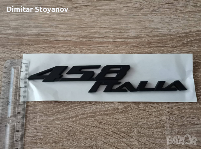 Емблема Надпис Ферари Ferrari 458 Italia, снимка 2 - Аксесоари и консумативи - 36190965