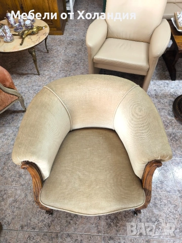 Два френски фотьойла, снимка 5 - Дивани и мека мебел - 53072882