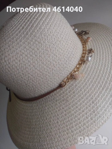 Шапка дамска лятна размер 54 см, снимка 2 - Шапки - 52515087