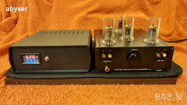Лампова RIAA - Little Bear T11, снимка 2 - Грамофони - 53542557