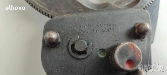 Професионална кабелна ножица Weidmüller KT 45, снимка 8 - Други инструменти - 51216037