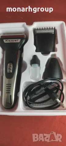 Машинка за бръснене и подстригване Kemei KM-6776, 3 в 1, снимка 2 - Машинки за подстригване - 48200550