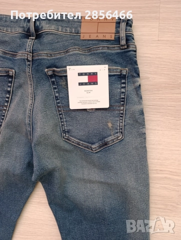 Мъжки дънки Tommy Hilfiger размер 34, снимка 7 - Дънки - 56267173