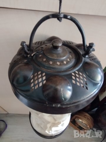 стар свещник арт деко, снимка 2 - Антикварни и старинни предмети - 41099273