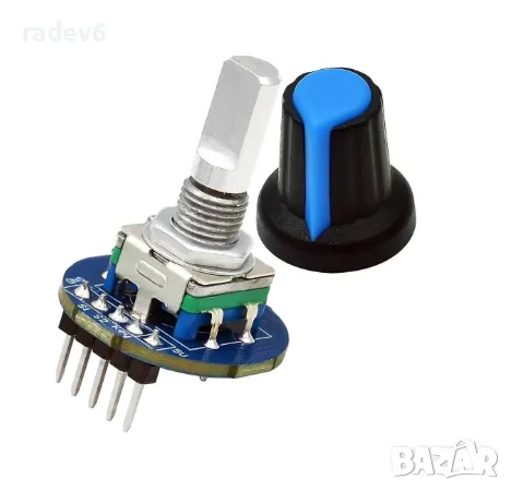 Ротационен енкодер с шапка