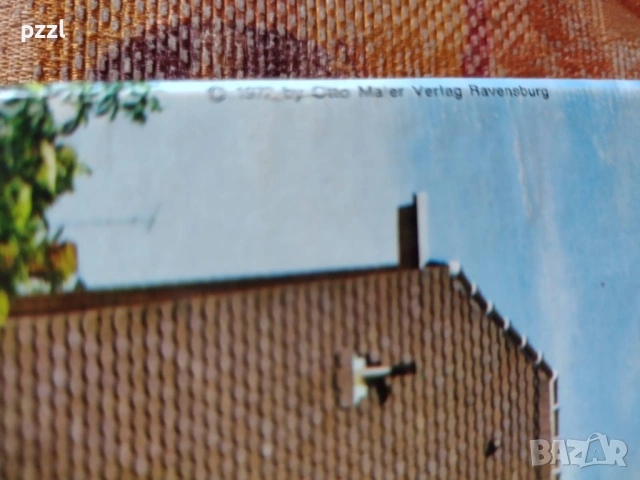 Пъзел за възрасни хора "Rothenburg” Ravensburger 1972г. 800 части , снимка 7 - Пъзели - 53695632