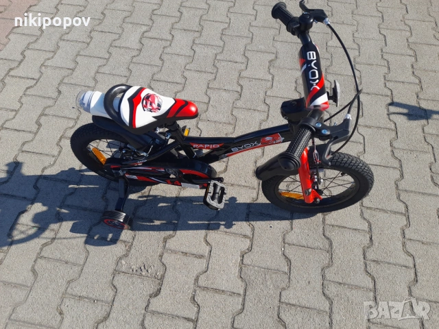 BYOX Велосипед 14" RAPID черен, снимка 9 - Велосипеди - 53534478