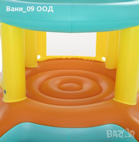 Детски басейн с батут 2в1, снимка 8 - Надуваеми играчки - 41492248