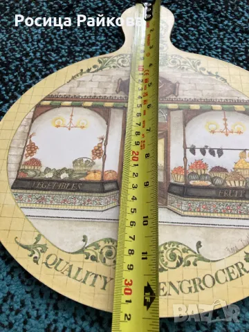 Дъска за декорация/горещи съдове, снимка 6 - Аксесоари за кухня - 50274804