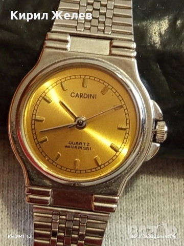 Красив стилен дамски часовник CARDINI QUARTZ JAPAN MOVT перфектно състояние 51844, снимка 3 - Дамски - 53484616