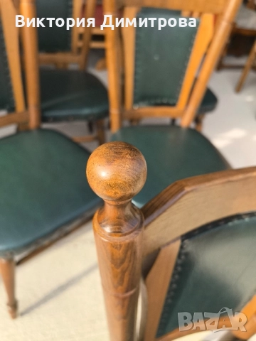 Комплект столове Колониал, снимка 6 - Столове - 52851959