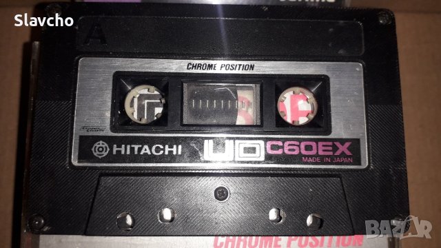 Аудио касети 5 броя/ Hitachi UD60EX/ Philips UCX60 Chrome Position, снимка 1 - Аудио касети - 44444395
