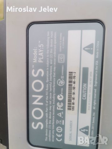 Sonos , снимка 5 - Тонколони - 41159226