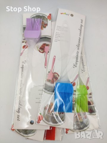 Силиконова четка за глазура торта 