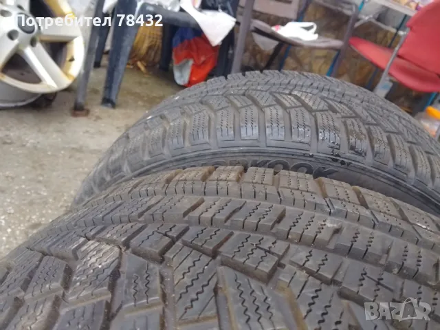 Зимни гуми 215/45/16 - 2 бр, снимка 4 - Гуми и джанти - 48262895