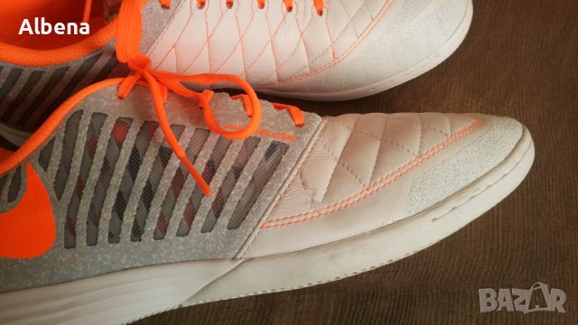 NIKE LUNARGATO II размер EUR 45 / UK 10 естествена кожа за зала 57-13-S, снимка 4 - Спортни обувки - 40326487