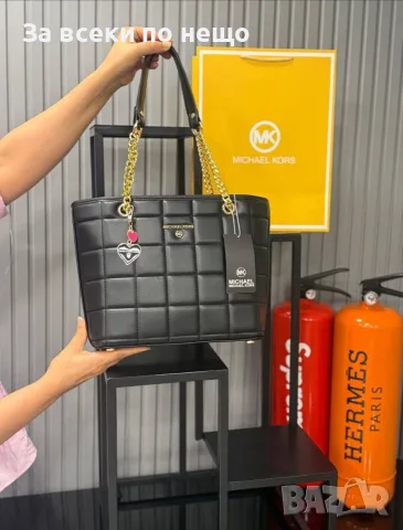 Michael Kors Дамска Кожена Чанта Майкъл Корс - Различни Цветове Код E83 , снимка 5 - Чанти - 55795151
