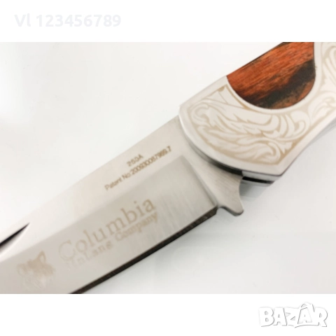 Голям сгъваем нож Columbia 260А - 95х220, снимка 3 - Ножове - 51435696